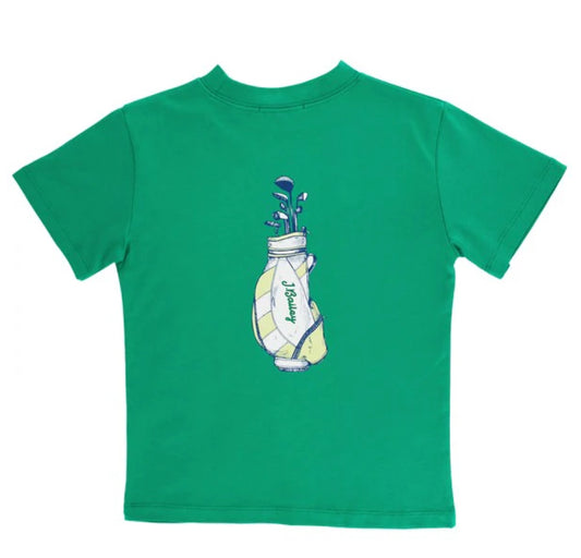 J. Bailey Logo Tee- Golf on Kelly