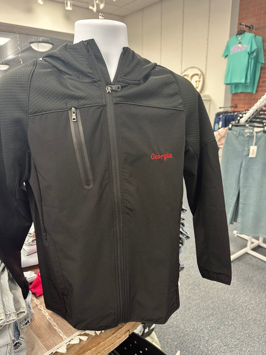 GA Bulldog Full Zip Jacket Black