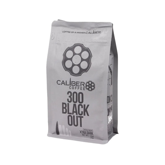 Caliber Roast 300 Black Out Extra Dk Roast 12oz Whole Bean