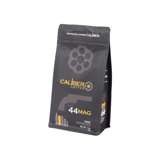 Caliber Coffee .44 Mag Expresso Roast 12oz Ground