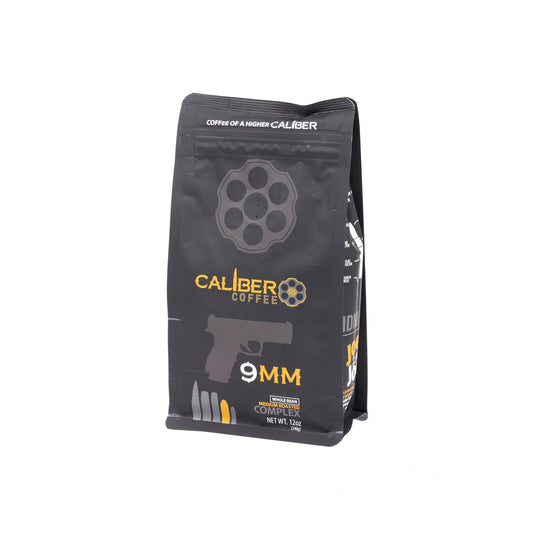Caliber Coffee 9mm Medium Roast 12oz Whole Bean
