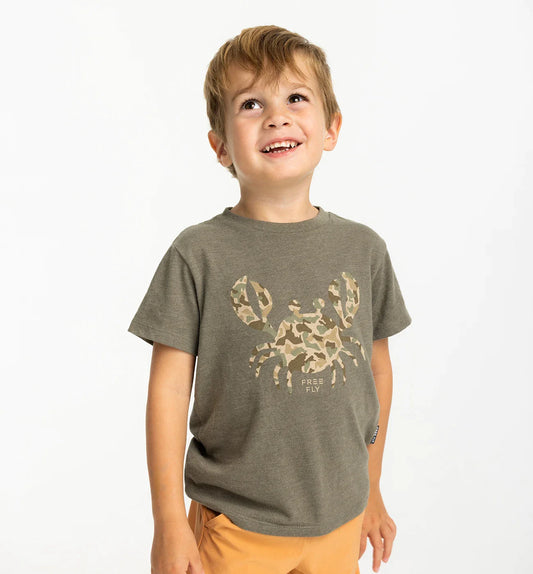 Free Fly Cam Crab Tee "Toddler"