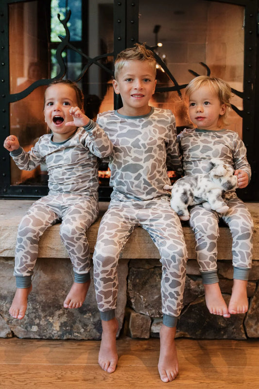 Burlebo Classic Deer Pajamas Youth