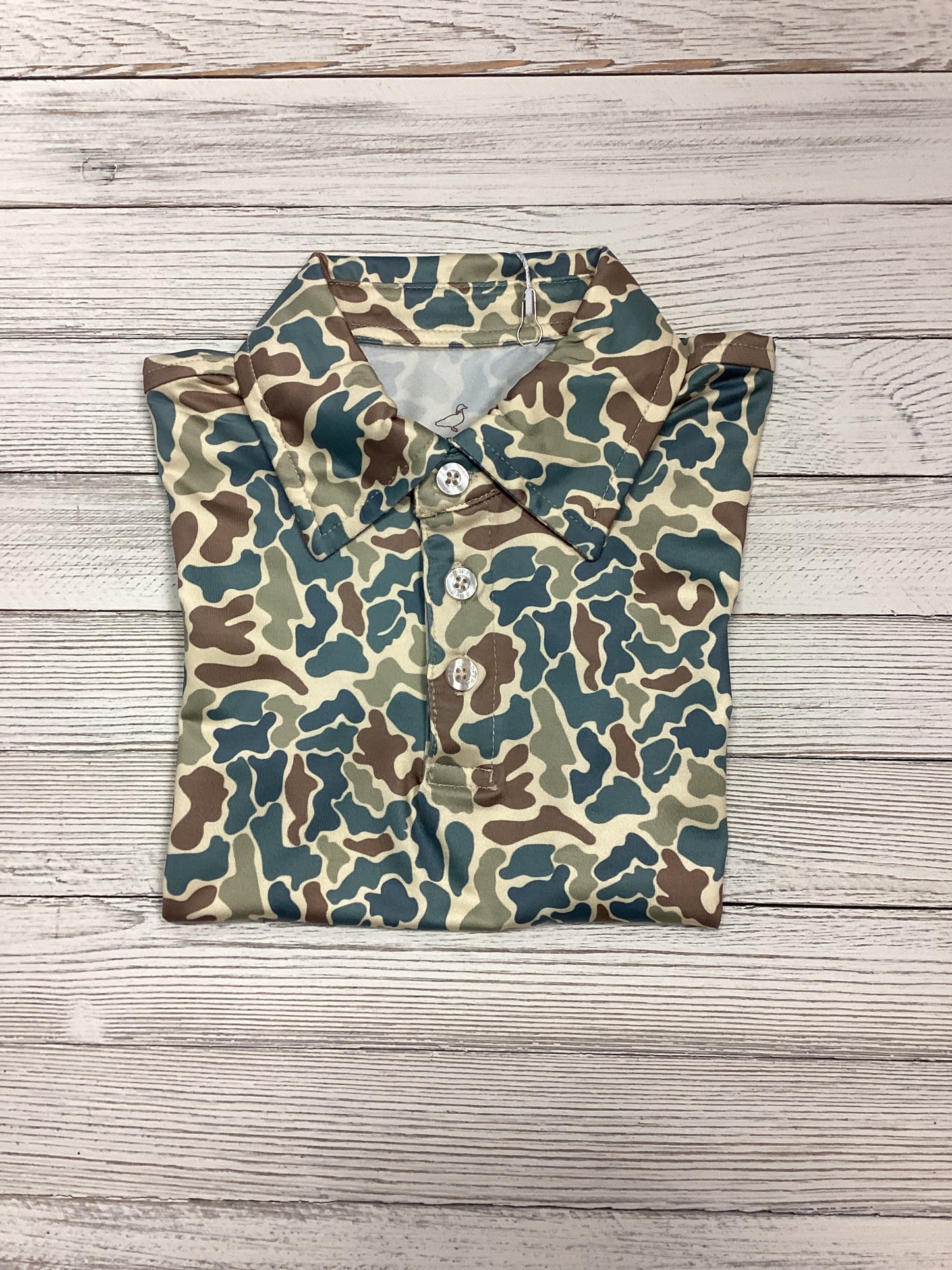 Properly Tied Field Camo Polo