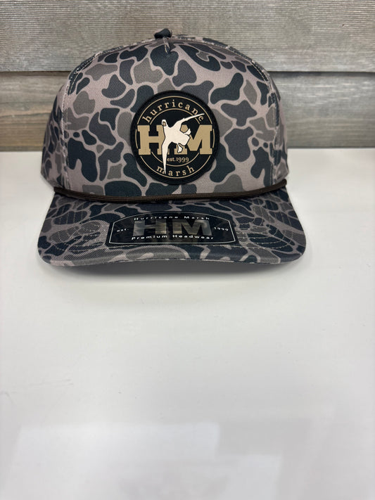 Hurricane Marsh Youth Duck Cache Camo Pro Cap