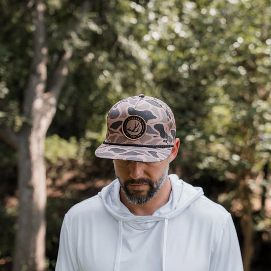 Burlebo Antler Patch Gauge Camo Hat