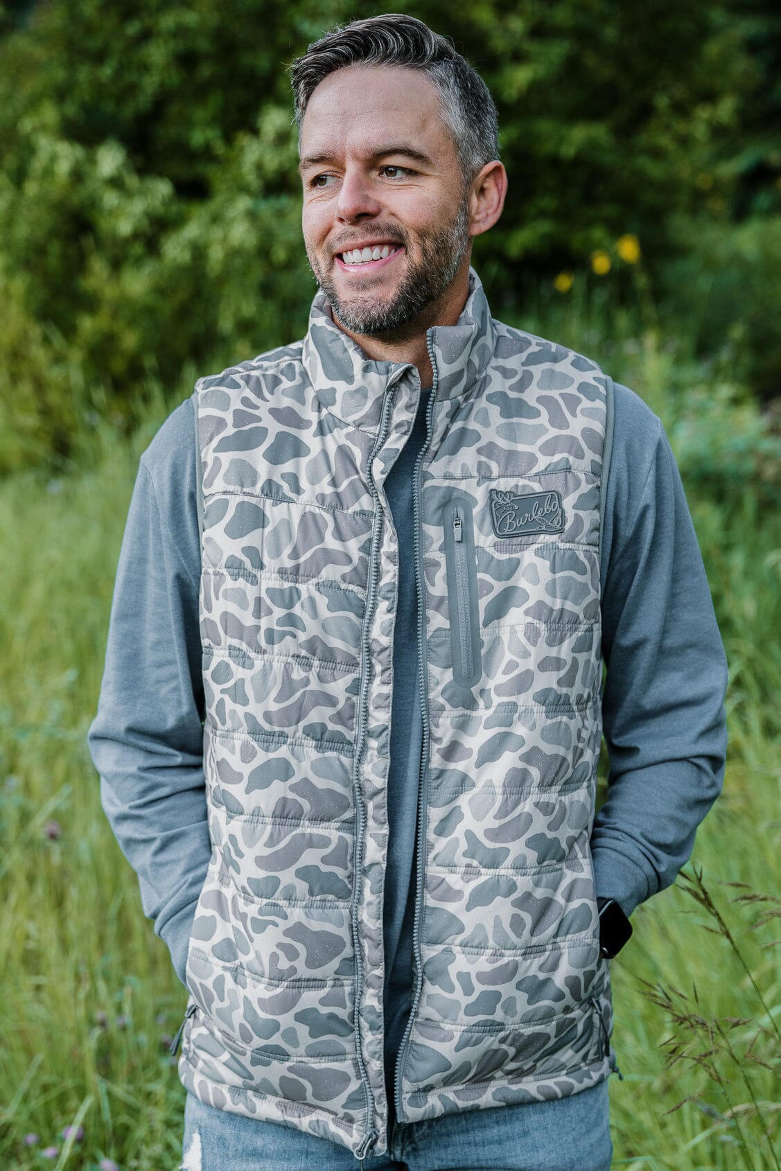 Burlebo Puffer Vest Classic Camo