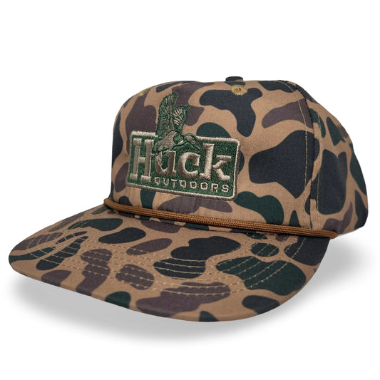 Huck Outdoors Delta Camo Rope Hat