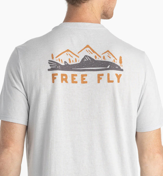 Free Fly Destination Angler Tee-Trout