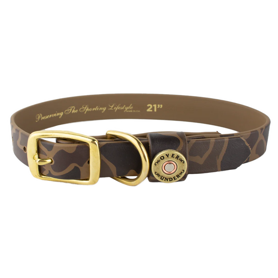 OverUnder Water Dog Collar Duck Camo 15" 17" 19"