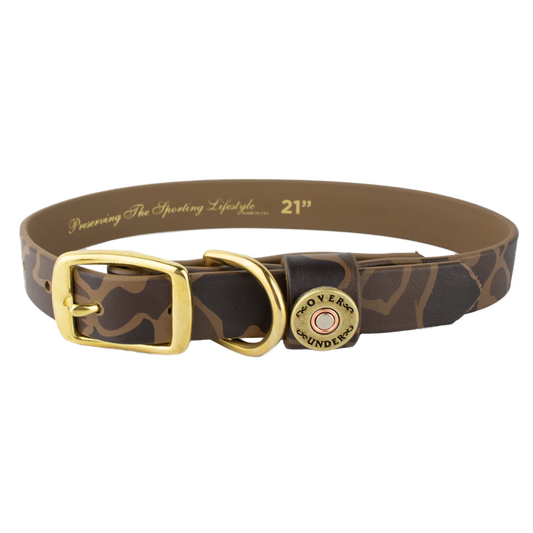 OverUnder Water Dog Collar Duck Camo 15" 17" 19"