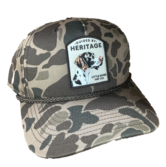 Little River Co Guided by Heritage 258 Hat in Bark Duck Camo