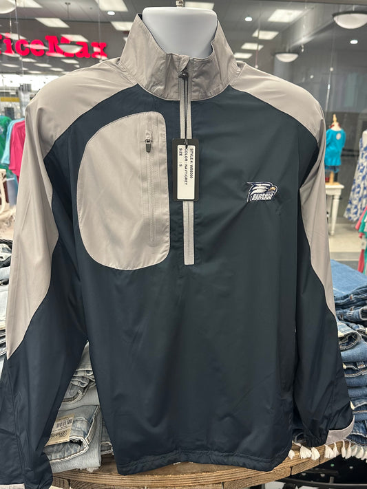 Georgia Southern Wind Breaker Grey/Navy