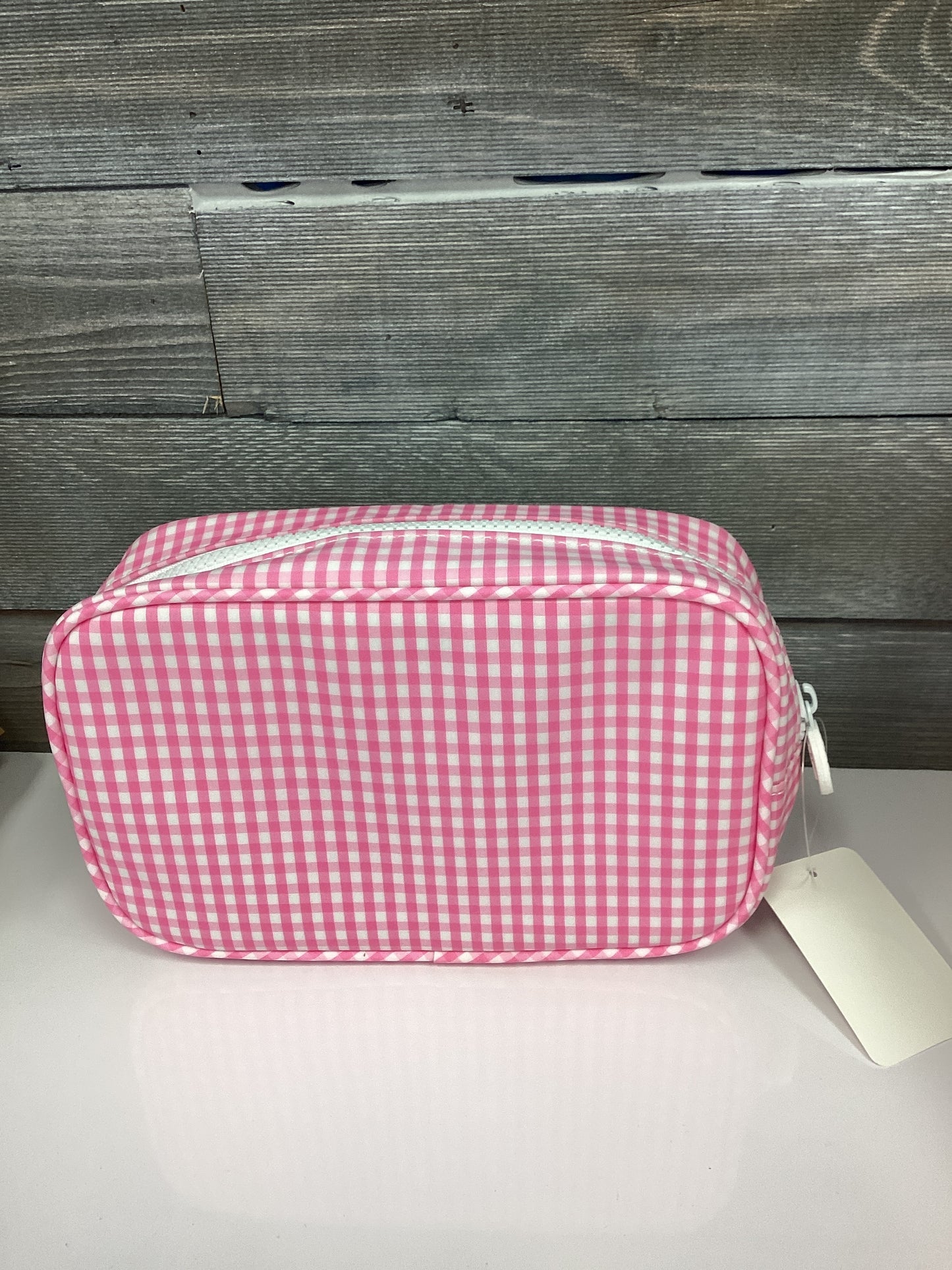 TRVL Gingham Pink Bag