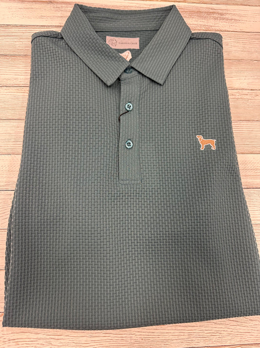 Cardinal Creek Logo Polo Dark Teal