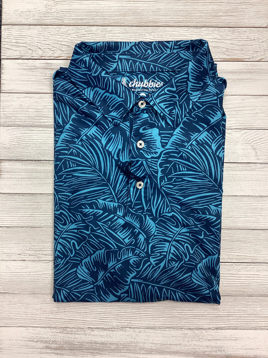 Chubbies Dyed and True Polo Navy