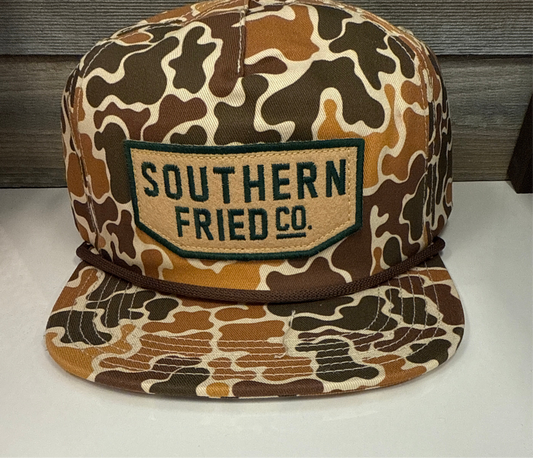 Southern Fried Cotton SFC Camo Patch Hat