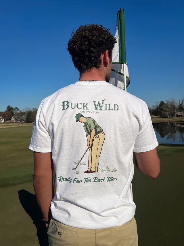 Buck Wild Back Nine Ready Tee