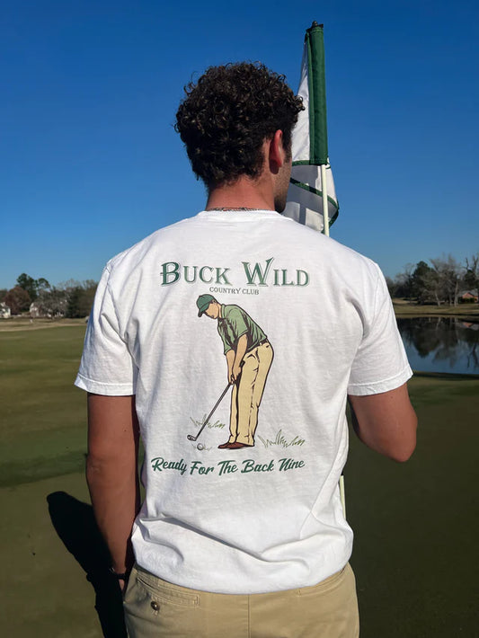 Buck Wild Back Nine Ready Tee