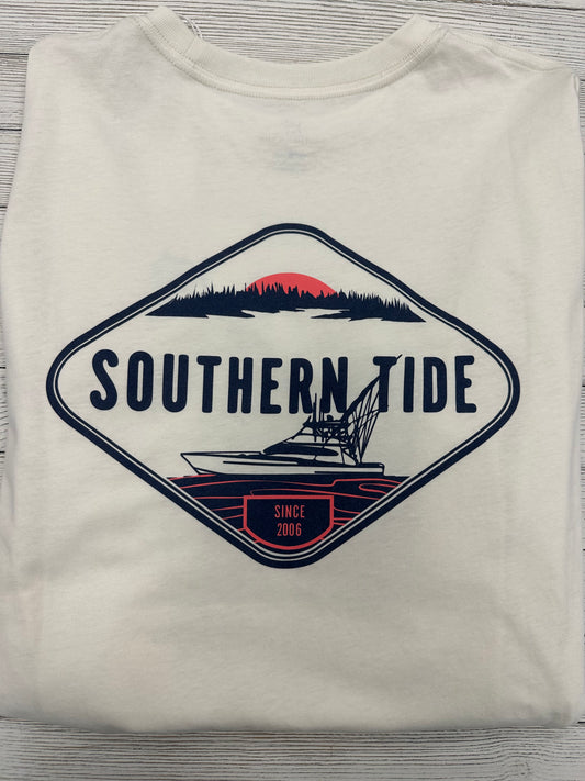 Southern Tide LS Marsh Boat Tee