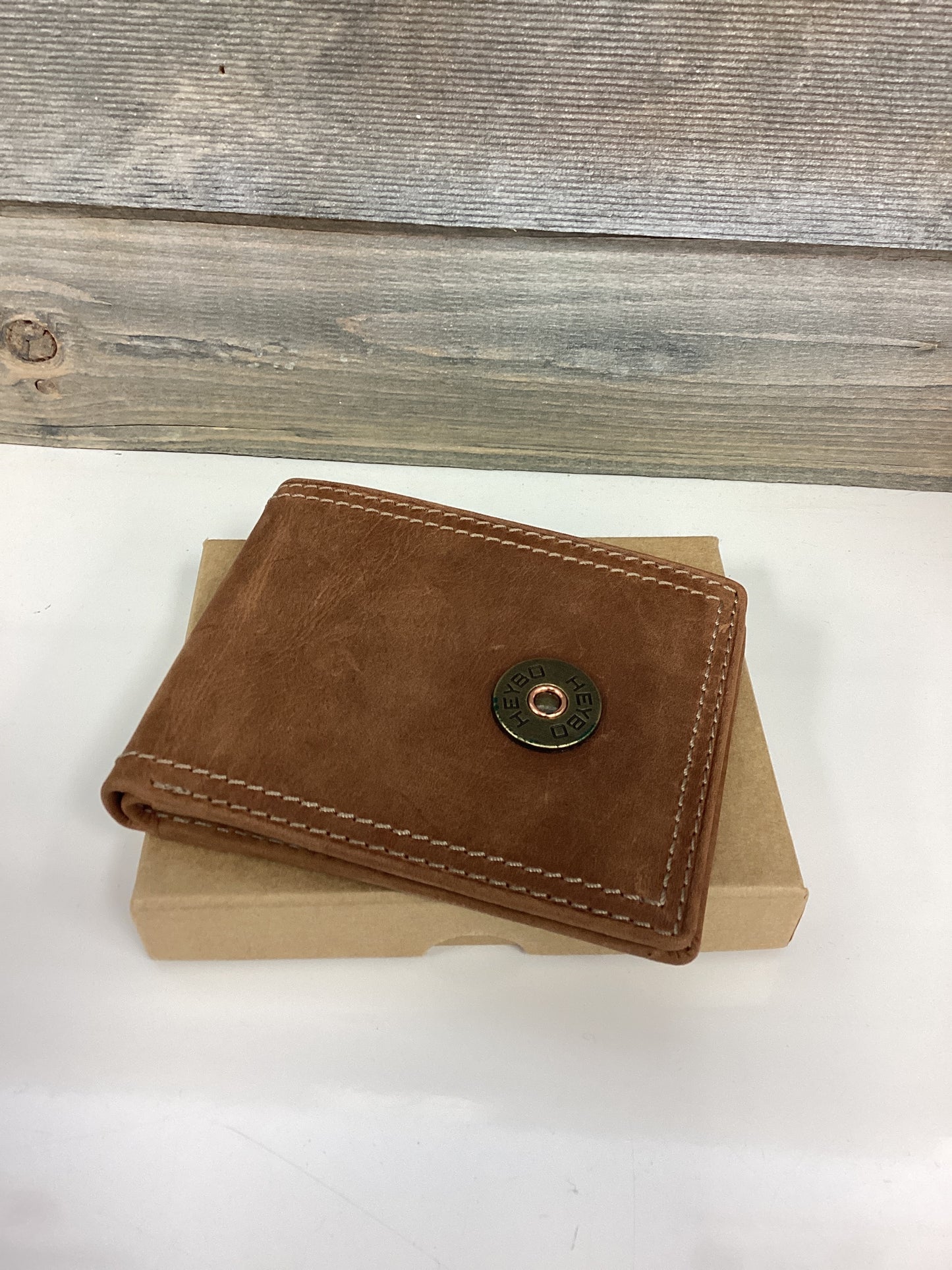 Heybo Leather Bi-Fold Wallet