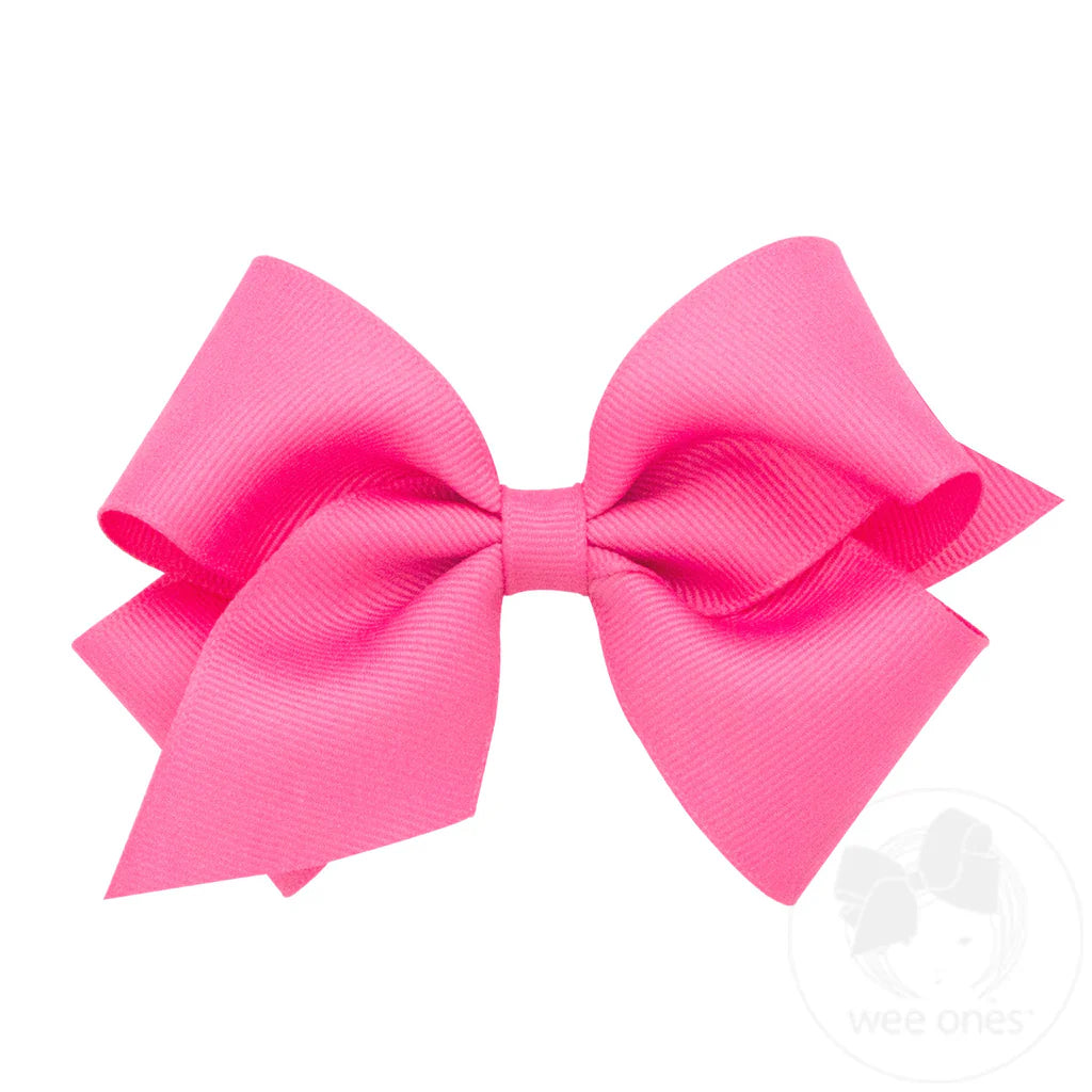 Wee Ones Hot Pink Bow Size Small