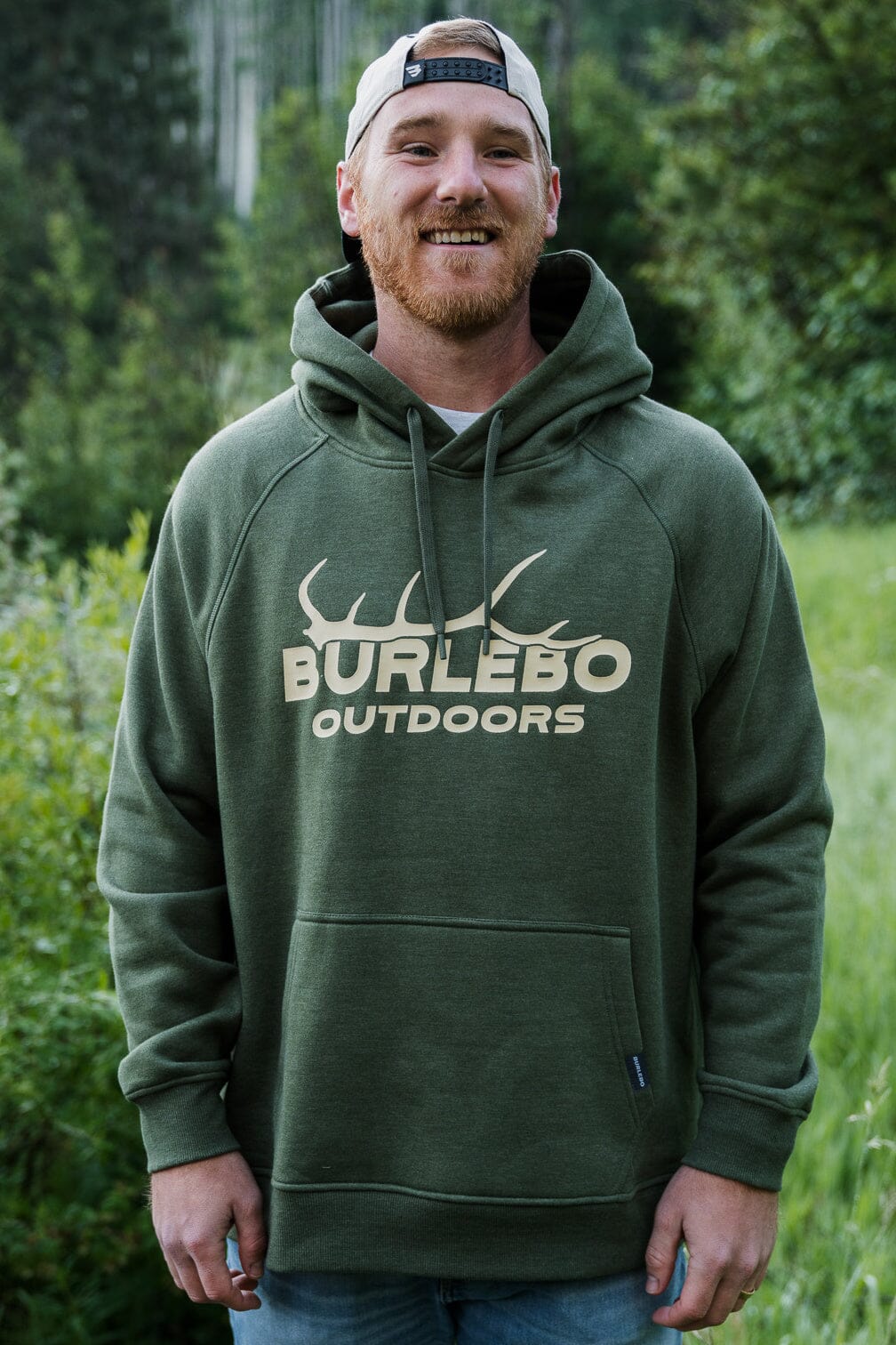 Burlebo Elk Horn Fleece Hoodie