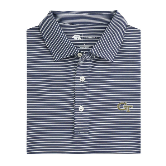 Onward Reserve Birdie Stripe Georgia Tech Polo