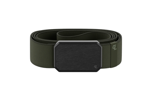 Groove Life Belt Olive Gun Metal