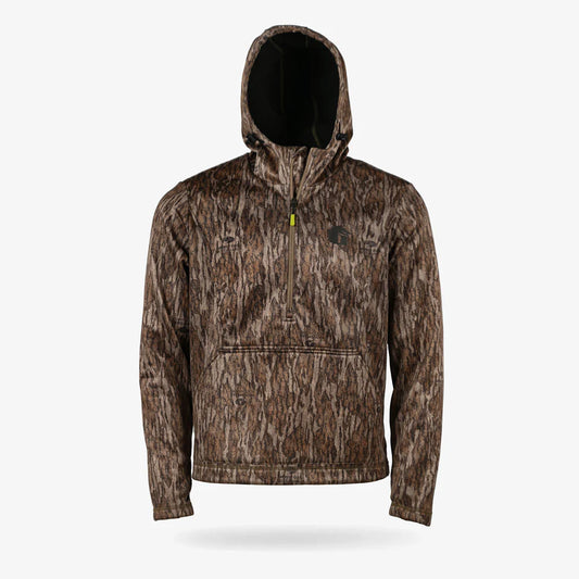 Gator Wader Catahoula 1/2 Zip Hoodie Men's - Mossy Oak Bottomland