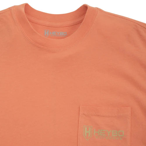 Heybo Canvas Decoy Coral Tee