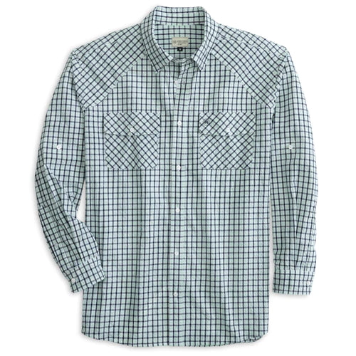 HEYBO Headwaters Navy/Mint Button up