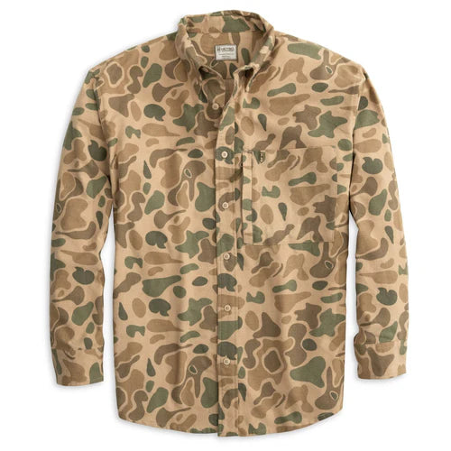 Heybo Stonecamp Camo Flannel Shirt