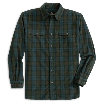 Heybo Darden Corduroy Shirt Midnight