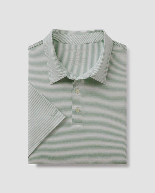 SSCO Youth Boys Heather Madison Polo in Dusty Olive