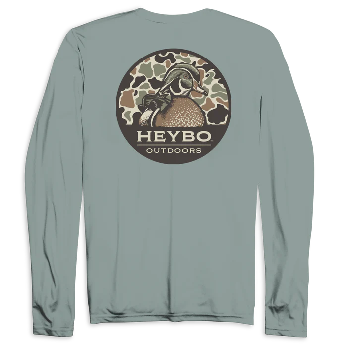 Heybo Traditions Woodie Youth LS Tee