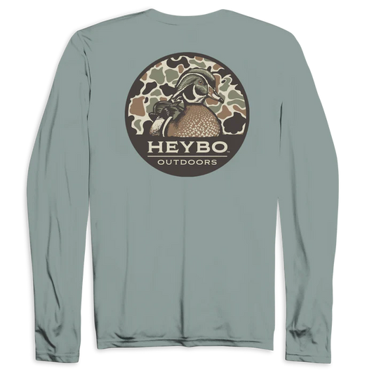Heybo Traditions Woodie Youth LS Tee