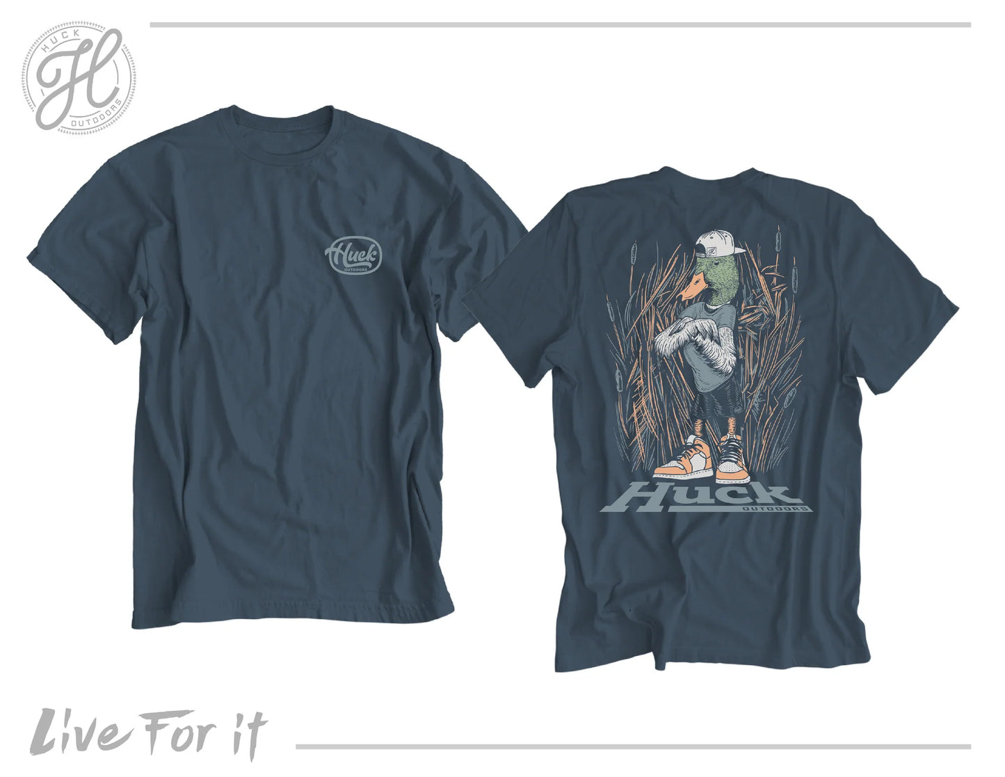 Huck Outdoors Air Mallard Tee