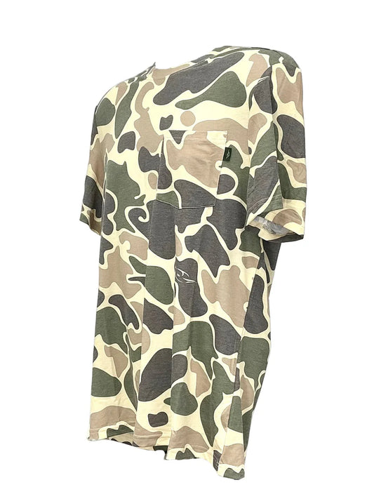 American Flyway Waterfowl Vintage Camo Green & Brown