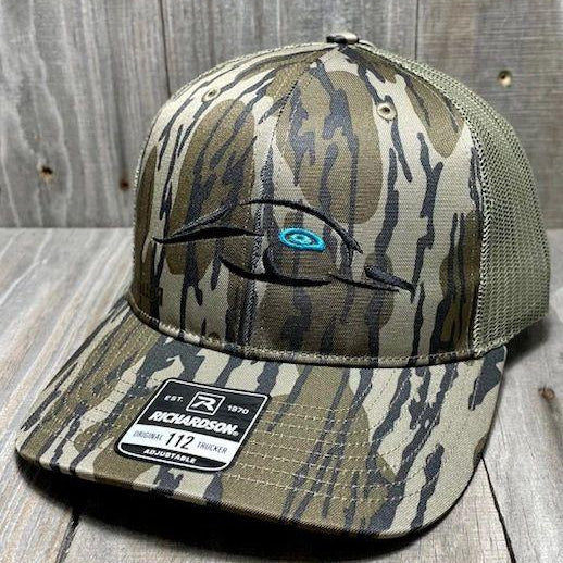 American Flyway Waterfowl Mossy Oak Bottomland - Loden Mesh Back- 112P