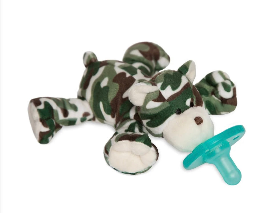 WubbaNub Camo Bear Pacifier