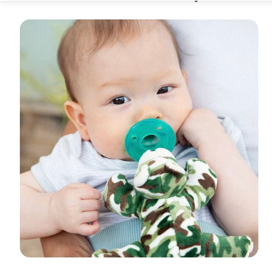 WubbaNub Camo Bear Pacifier