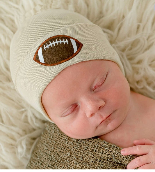 ilybean Football Newborn Beanie