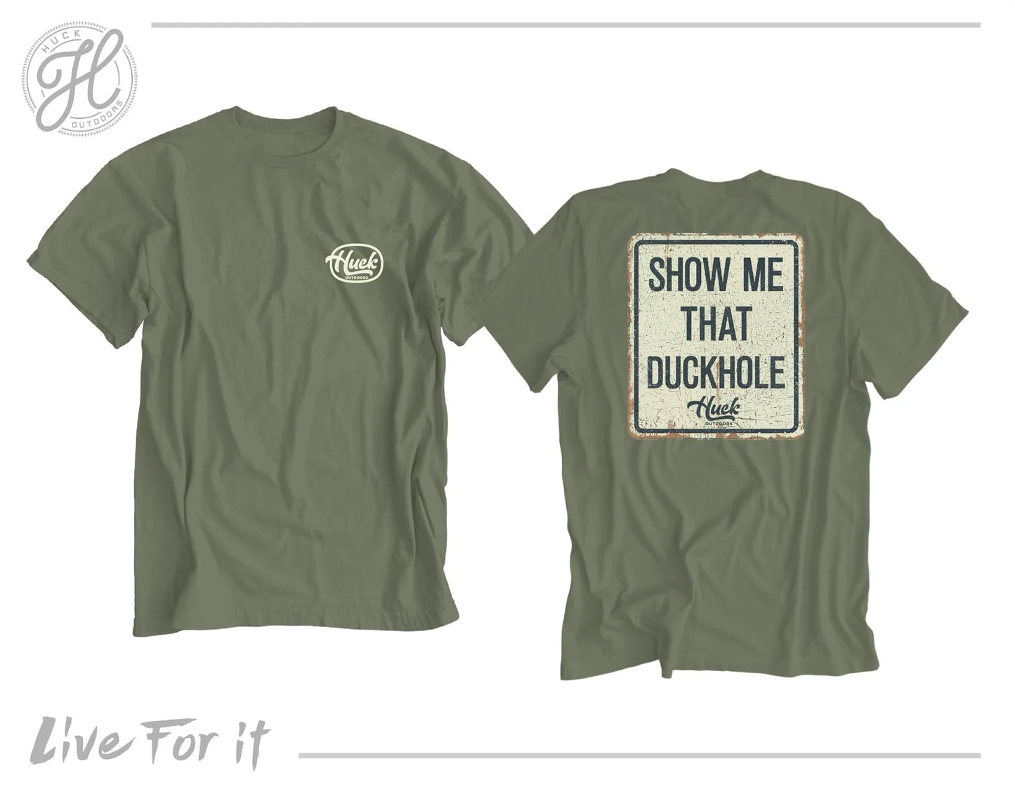 Huck DuckHole 2.0 Sign T-shirt