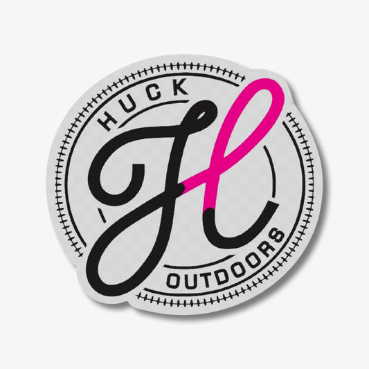 Huck Logo "Cancer Awareness" Sticker