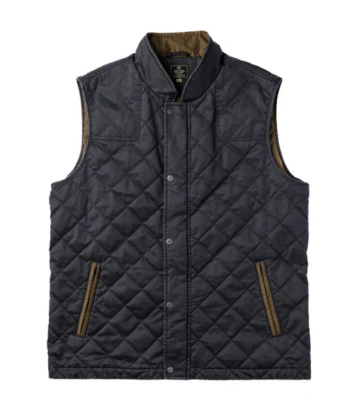 Heybo Black Warner Quilted Vest