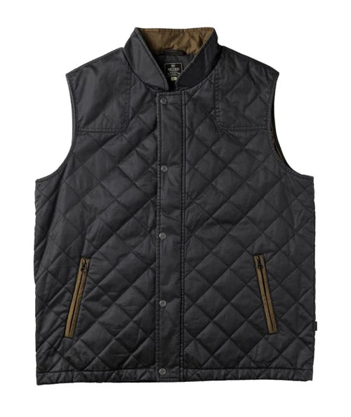 Heybo Warner Quilted Navy Vest