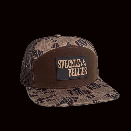 Speckle Bellies Speckle Logo 7 Panel Stone Creek