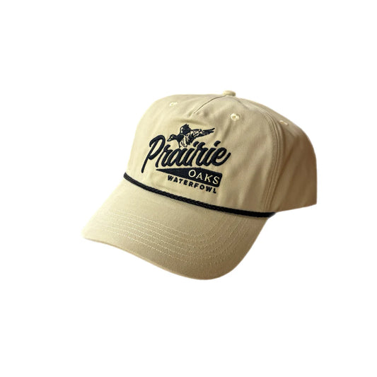 Prairie Oaks Black Rope Hat