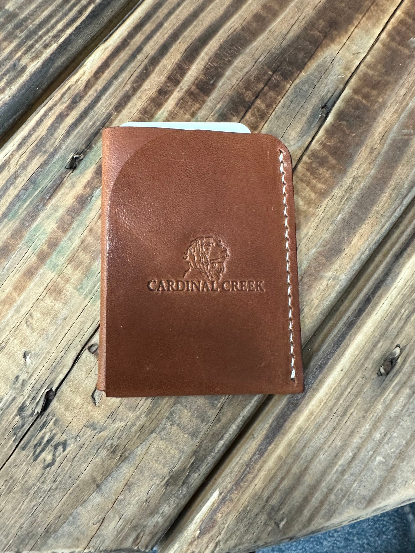 Patriot Leather Roosevelt Wallet Buck Brown